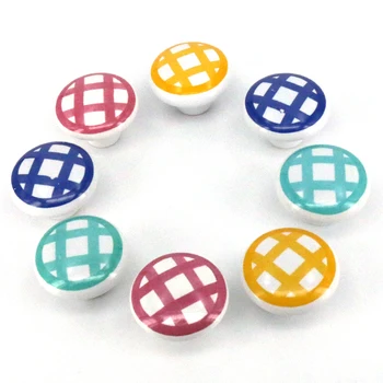 8PCS 38mm Red Green Bue Yellow plaid Printed Ceramic Knobs Bedroom Kitchen Door Cabinet Cupboard Knob Pull Drawers Handle
8PCS 38mm Red Green Bue Yellow plaid Printed Ceramic Knobs Bedroom Kitchen Door Cabinet Cupboard Knob Pull Drawers Handle