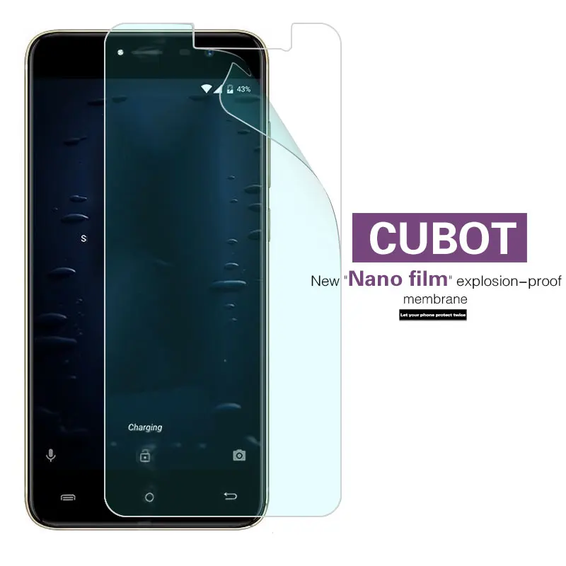 Взрывозащищенная нано-мягкая пленка для Cubot Note Plus S защитная экрана с защитой от