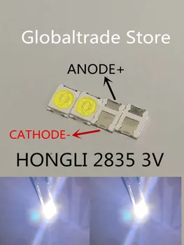 500pcs HONGLI LED 3528 2835 1210 LED TV Backlight High Power 1W 3V LED Backlight Cool white LED LCD TV Backlight Application
500pcs HONGLI LED 3528 2835 1210 LED TV Backlight High Power 1W 3V LED Backlight Cool white LED LCD TV Backlight Application