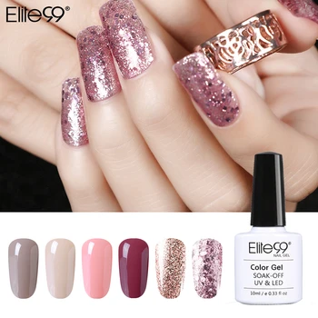 (6PCS)Elite99 Gel Polish Set Semi Permanent Vernis Top Coat UV LED Gel Varnish Nude Gold Shinning Bling Nail Art Gel Nail Polish
(6PCS)Elite99 Gel Polish Set Semi Permanent Vernis Top Coat UV LED Gel Varnish Nude Gold Shinning Bling Nail Art Gel Nail Polish