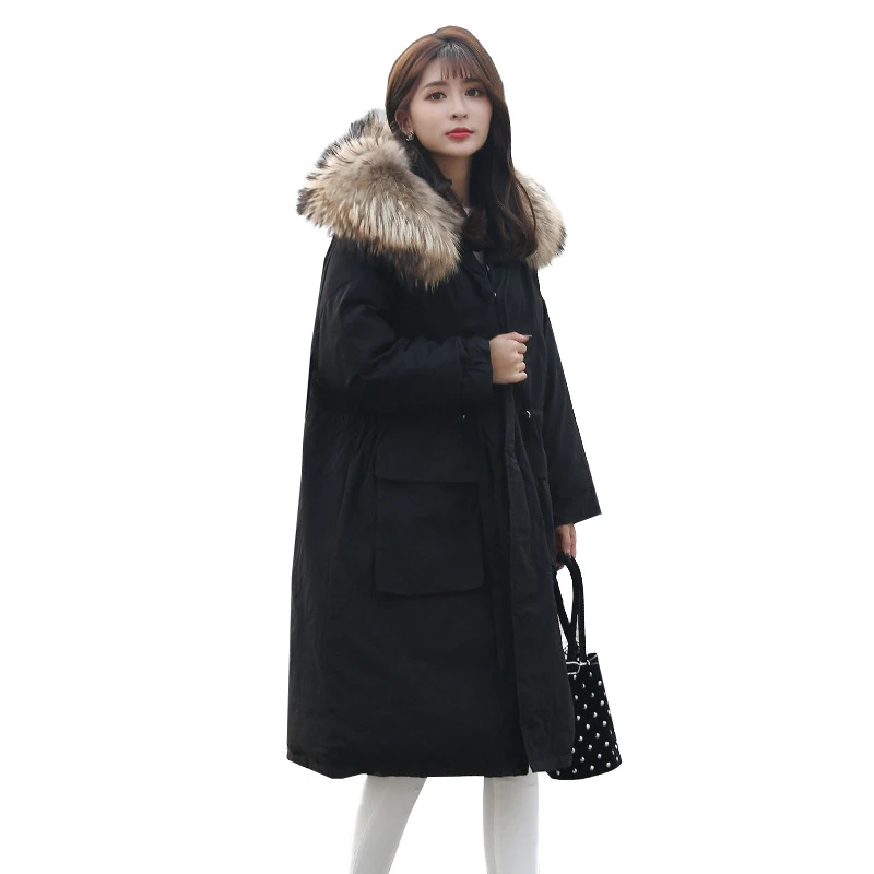 Winter Jacket Women New Parka Real Fur Natural Hooded Down Jackets Ladies Fashion Casual Thick Long Plus Size Overcoats JQ548
Winter Jacket Women New Parka Real Fur Natural Hooded Down Jackets Ladies Fashion Casual Thick Long Plus Size Overcoats JQ548