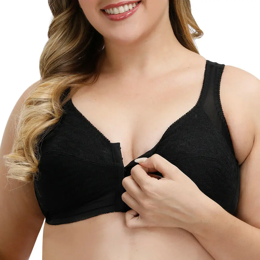 YANDW Sexy lingerie black bras for women Embroidery everyday Front Closure plus Size 34 36 38 40 42 44 46 48 B C D E
YANDW Sexy lingerie black bras for women Embroidery everyday Front Closure plus Size 34 36 38 40 42 44 46 48 B C D E