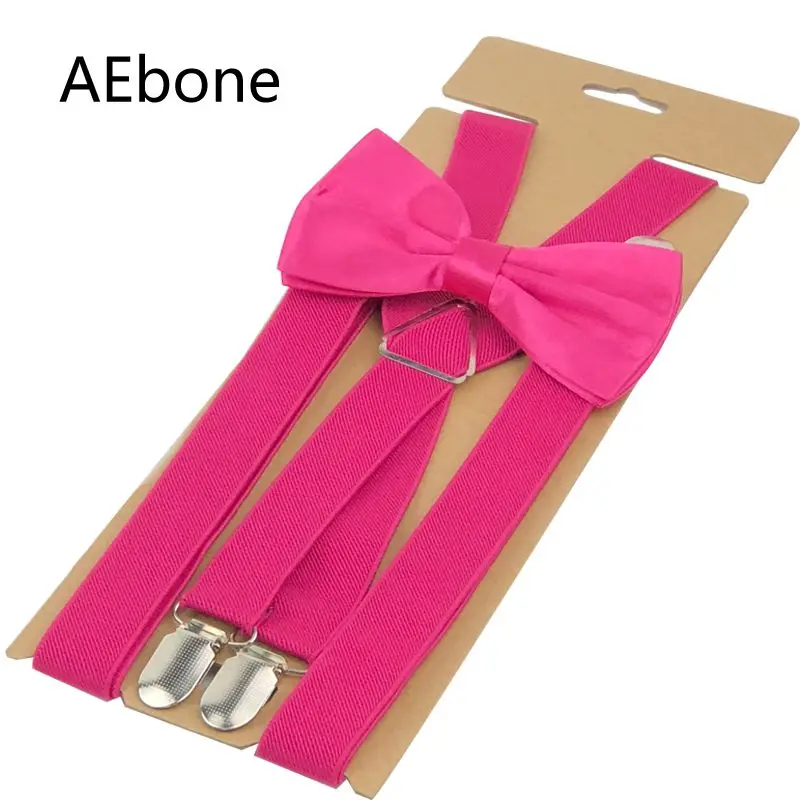 AEbone Rosy Bow Tie Suspenders for Women 4 Button Bowtie Braces Female Pants Suspenders Red Pink Burgundy 110*2.5cm Sus26
AEbone Rosy Bow Tie Suspenders for Women 4 Button Bowtie Braces Female Pants Suspenders Red Pink Burgundy 110*2.5cm Sus26