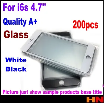 200pcs Front Outer Screen Glass Lens Cover Replacement For iPhone 6S cover glass oca user quality 
200pcs Front Outer Screen Glass Lens Cover Replacement For iPhone 6S cover glass oca user quality