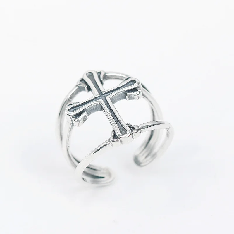 Фото Женское Винтажное кольцо-манжета из серебра 925 пробы | Украшения и аксессуары