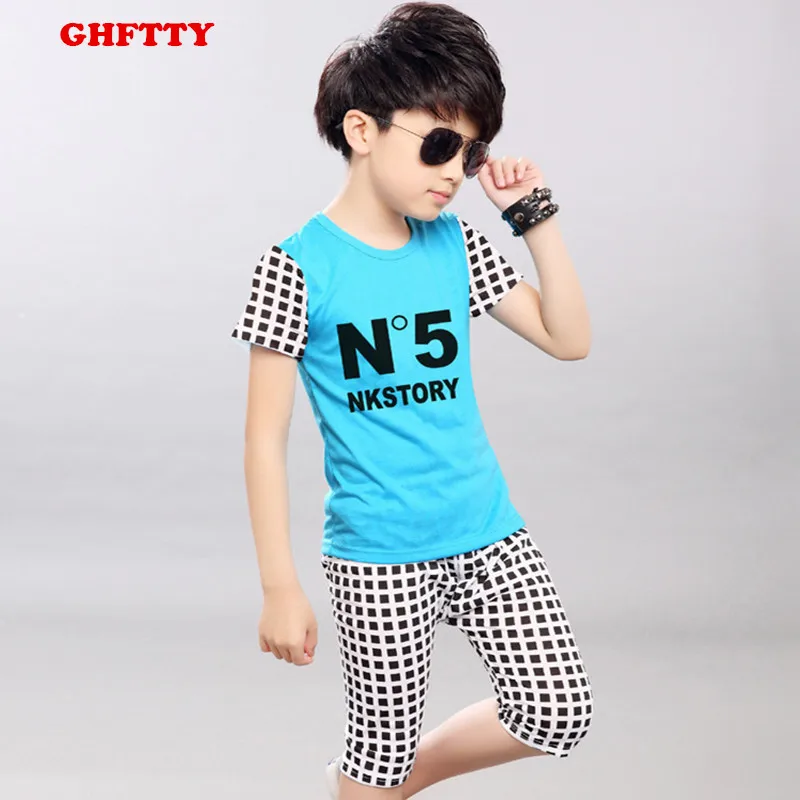 children clothing set boys set boys fashion summer suit baby sets alphabet short t shirt+lattice pants clothes kids tracksuit
children clothing set boys set boys fashion summer suit baby sets alphabet short t shirt+lattice pants clothes kids tracksuit