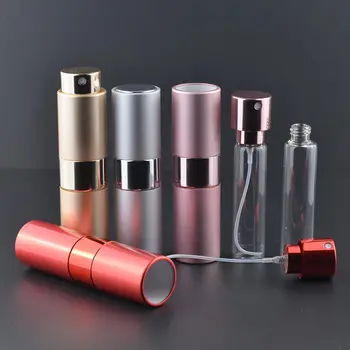 15ml Fashion Can Be Rotated Anodized Aluminum Perfume Bottle With Atomizer Empty Glass Parfum Case For Traveler
15ml Fashion Can Be Rotated Anodized Aluminum Perfume Bottle With Atomizer Empty Glass Parfum Case For Traveler