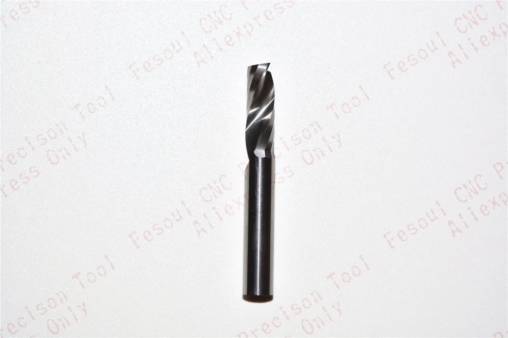 6mm*17mm 1pcs Free shipping 1 Flute End Mill CNC machine milling Cutter Solid carbide woodworking tool PVC MDF Acrylic wood | Инструменты