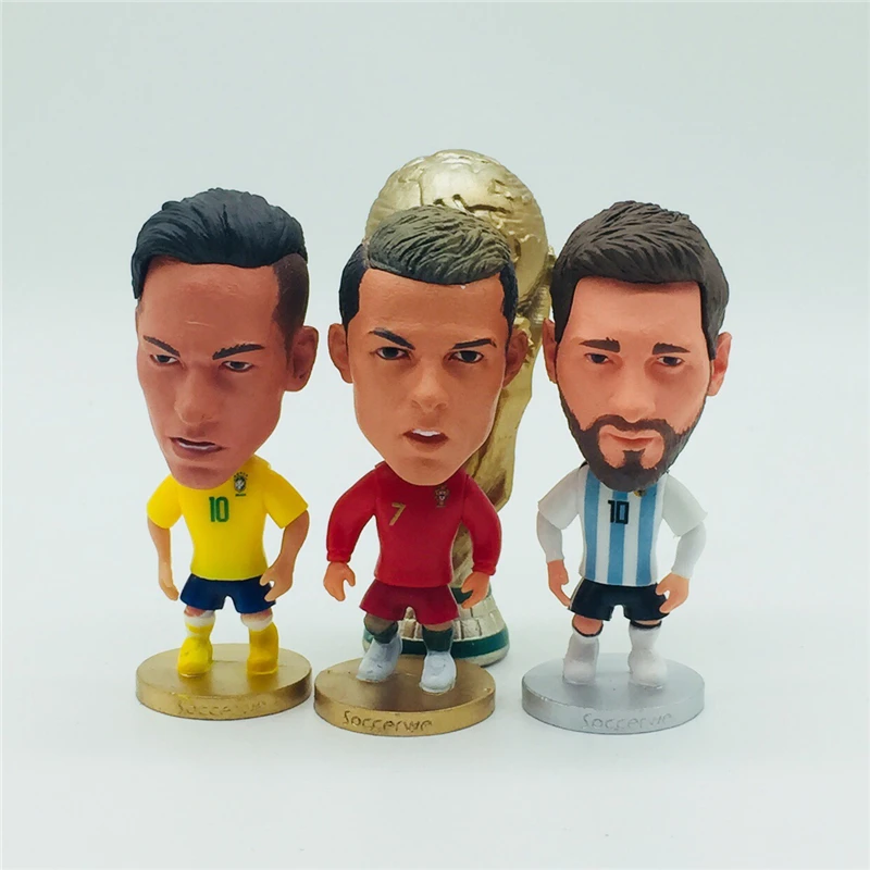 Newly 2019 2.55" Cartoon Soccer STAR Dolls Sane Messi Neymar Mbappe Ronaldo Dybala Figurines
Newly 2019 2.55" Cartoon Soccer STAR Dolls Sane Messi Neymar Mbappe Ronaldo Dybala Figurines