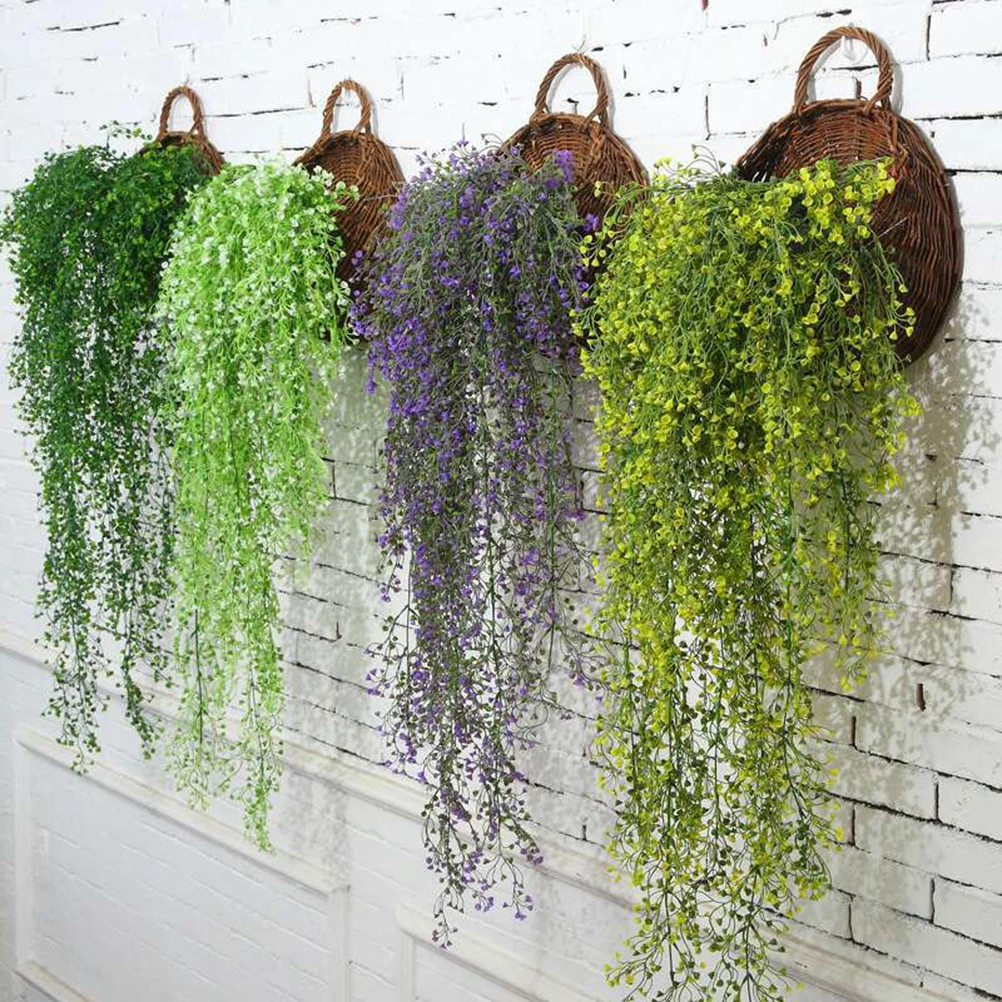 85CM Artificial Hanging Flower Plant Fake Vine Willow Rattan Flowers Artificial Hanging Plant For Home Garden Wall Decoration
85CM Artificial Hanging Flower Plant Fake Vine Willow Rattan Flowers Artificial Hanging Plant For Home Garden Wall Decoration