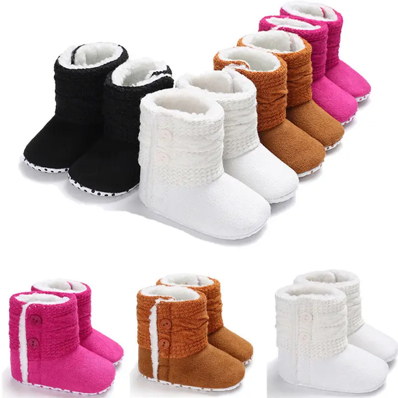 Фото Сапоги для новорожденных девочек теплые зимние ботинки с мягкой подошвой | Сапоги (32906048919)