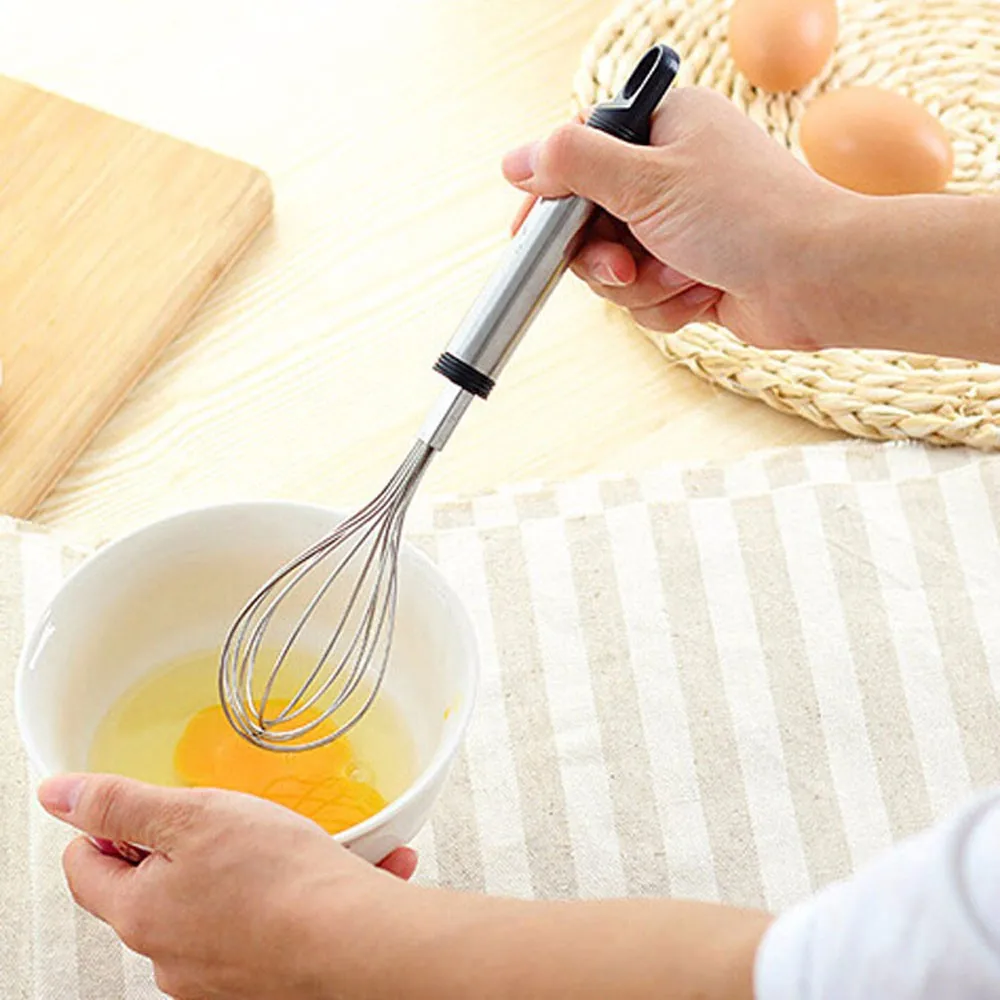 Silver Handle Stainless Steel Kitchen Mixer Balloon Egg Beater Whisk for Whipping Manual Milk Cream Whisk Stirring Egg Tools
Silver Handle Stainless Steel Kitchen Mixer Balloon Egg Beater Whisk for Whipping Manual Milk Cream Whisk Stirring Egg Tools