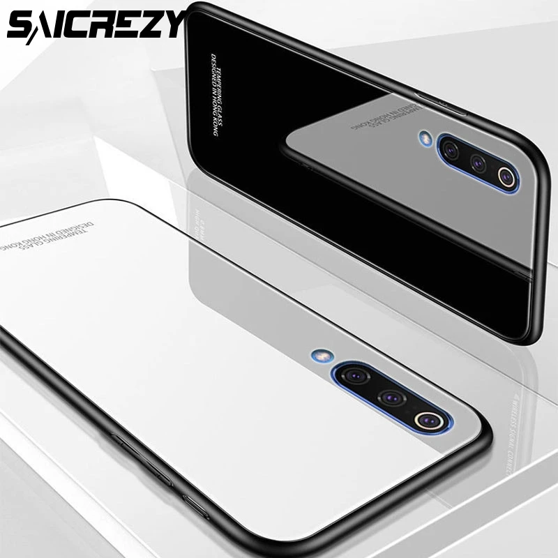 Luxury Original Hard Tempered Glass Mrror Case for Xiaomi Mi 9 8 SE Mi9 Mi8 Silicone TPU Back Coque Phone Cover Etui
Luxury Original Hard Tempered Glass Mrror Case for Xiaomi Mi 9 8 SE Mi9 Mi8 Silicone TPU Back Coque Phone Cover Etui