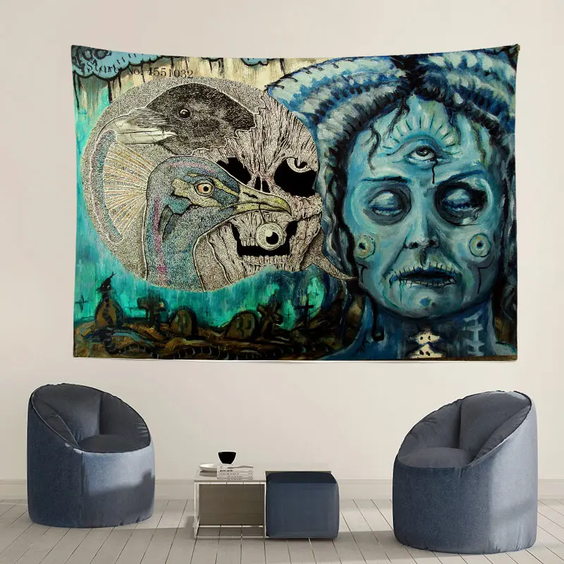 Dark Occult Satanic Skulls Handcuffs Tapestry Satanism Demon Poster Wall Hanging Sandy Beach Picnic Blanket Camping Tent T78
Dark Occult Satanic Skulls Handcuffs Tapestry Satanism Demon Poster Wall Hanging Sandy Beach Picnic Blanket Camping Tent T78