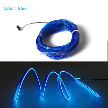 Fashionable 3Meters 2.3mm EL wire Blue Neon Glowing LED Strip with DC-12V Converter for Christmas,Halloween,Festival Decoration
Fashionable 3Meters 2.3mm EL wire Blue Neon Glowing LED Strip with DC-12V Converter for Christmas,Halloween,Festival Decoration