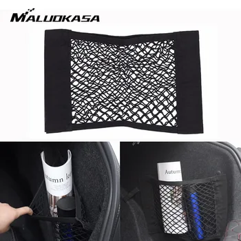 MALUOKASA Car Back Rear Trunk Box Storage Bag Mesh Elastic String Net Car Styling Luggage Holder Pocket Sticker Trunk Organizer 
MALUOKASA Car Back Rear Trunk Box Storage Bag Mesh Elastic String Net Car Styling Luggage Holder Pocket Sticker Trunk Organizer