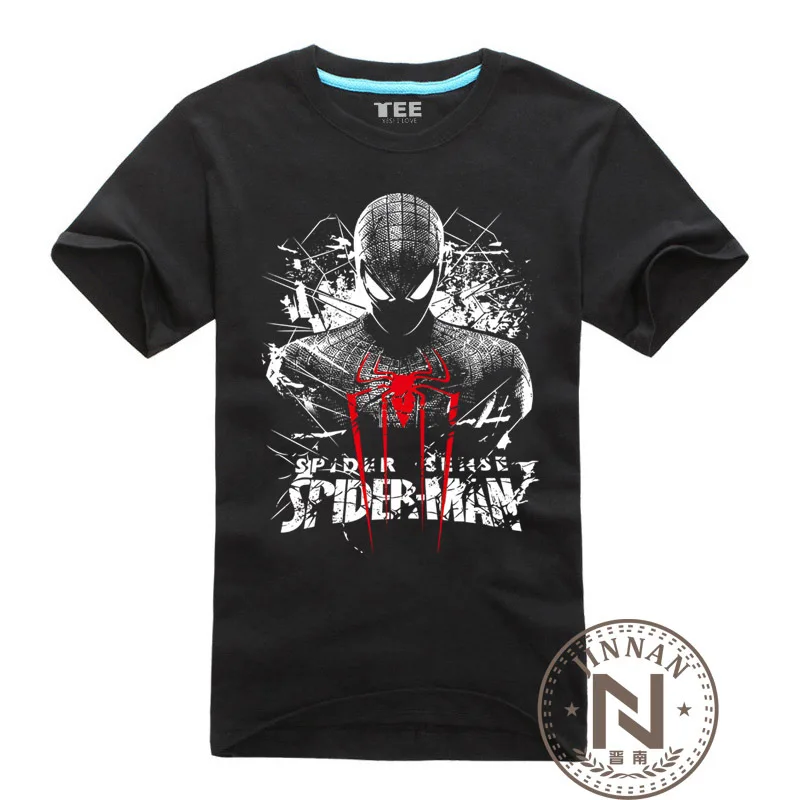 Spiderman T Shirt Men Cotton T-Shirt Super Hero Cartoon Movie Spider Tshirt Geek Spider-man Tee
Spiderman T Shirt Men Cotton T-Shirt Super Hero Cartoon Movie Spider Tshirt Geek Spider-man Tee