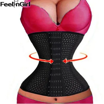 Plus 6 Hooks Womens Waist Trainer Slimming Workout Corsets Body Shaper Weight Loss Waist Trainer Corset -B
Plus 6 Hooks Womens Waist Trainer Slimming Workout Corsets Body Shaper Weight Loss Waist Trainer Corset -B