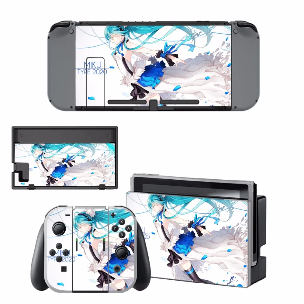 Hatsune Miku Decal Vinyl Skin Protector Sticker for Nintendo Switch NS Console + Controller + Stand Holder Protective Film
Hatsune Miku Decal Vinyl Skin Protector Sticker for Nintendo Switch NS Console + Controller + Stand Holder Protective Film