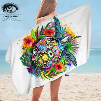 Turtle Life by Pixie Cold Art Bath Towel Bathroom Microfiber Bohemia Beach Towel Adult Colorful Tortoise Shower Towel 75cmx150cm
Turtle Life by Pixie Cold Art Bath Towel Bathroom Microfiber Bohemia Beach Towel Adult Colorful Tortoise Shower Towel 75cmx150cm
