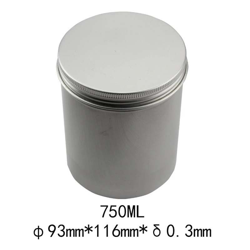 3Pcs 750ml Aluminum Makeup Storage Case Balm Silver Metal Jar Can Tin For Ointment Hand Cream Storage Containers Wax Boxes
3Pcs 750ml Aluminum Makeup Storage Case Balm Silver Metal Jar Can Tin For Ointment Hand Cream Storage Containers Wax Boxes