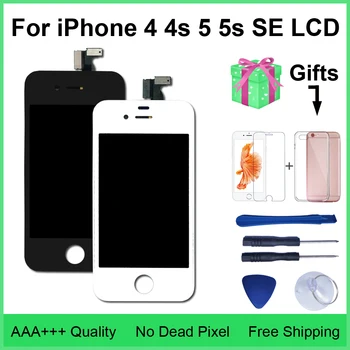 AAA Quality LCD 4s 4 5 Display Touch Screen Digitizer Assembly For iPhone 5 5c 5s SE LCD
AAA Quality LCD 4s 4 5 Display Touch Screen Digitizer Assembly For iPhone 5 5c 5s SE LCD