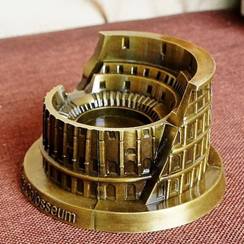 Vintage The Roman Colosseum Model Landmark Building Alloy Metal Statues Ornaments Craft Italian Gift Home Decoration Art YWSM18
Vintage The Roman Colosseum Model Landmark Building Alloy Metal Statues Ornaments Craft Italian Gift Home Decoration Art YWSM18