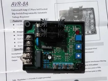 GAVR-8A AVR Generator Automatic Voltage Regulator Module Programmable Input Model 8A MP Fuse Soft Start Voltage Ramping Board
GAVR-8A AVR Generator Automatic Voltage Regulator Module Programmable Input Model 8A MP Fuse Soft Start Voltage Ramping Board