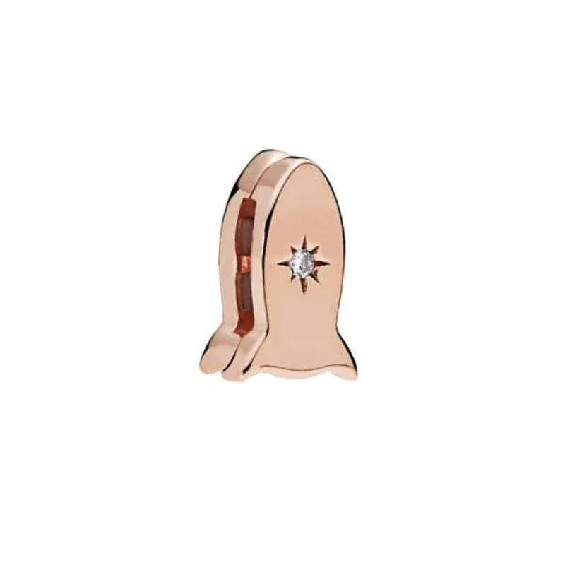 Reflexions Rose Color Space Rocket Clip Charm Fits Pandora Bracelets Original 925 Sterling Silver Charm Bead With CZ DIY Jewelry
Reflexions Rose Color Space Rocket Clip Charm Fits Pandora Bracelets Original 925 Sterling Silver Charm Bead With CZ DIY Jewelry