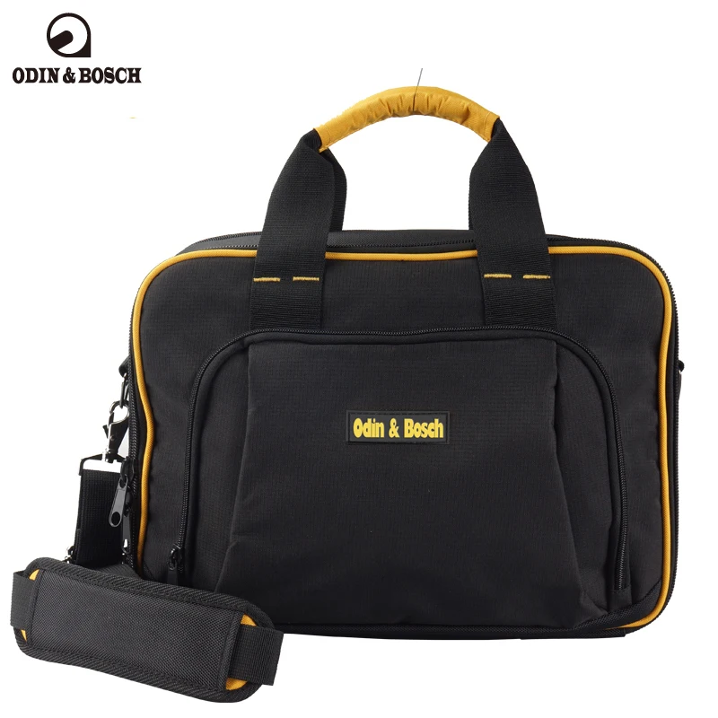 Odin&Bosch Large-sized Multi-function tool bag hand computer maintenance pack canvas plus thick electrician bag
Odin&Bosch Large-sized Multi-function tool bag hand computer maintenance pack canvas plus thick electrician bag