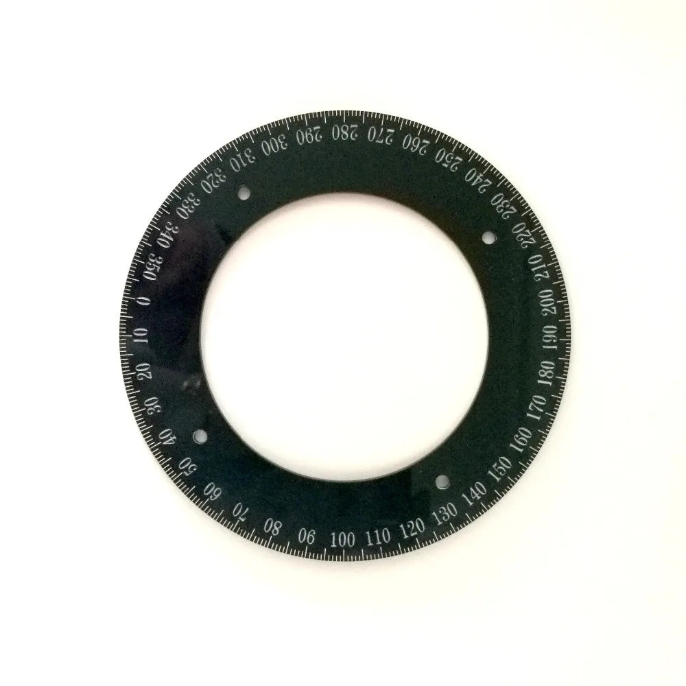 Acrylic dial dividing ring/0-360 degrees/Mechanical arm/ robot/ car milling machine/carving machine modification
Acrylic dial dividing ring/0-360 degrees/Mechanical arm/ robot/ car milling machine/carving machine modification