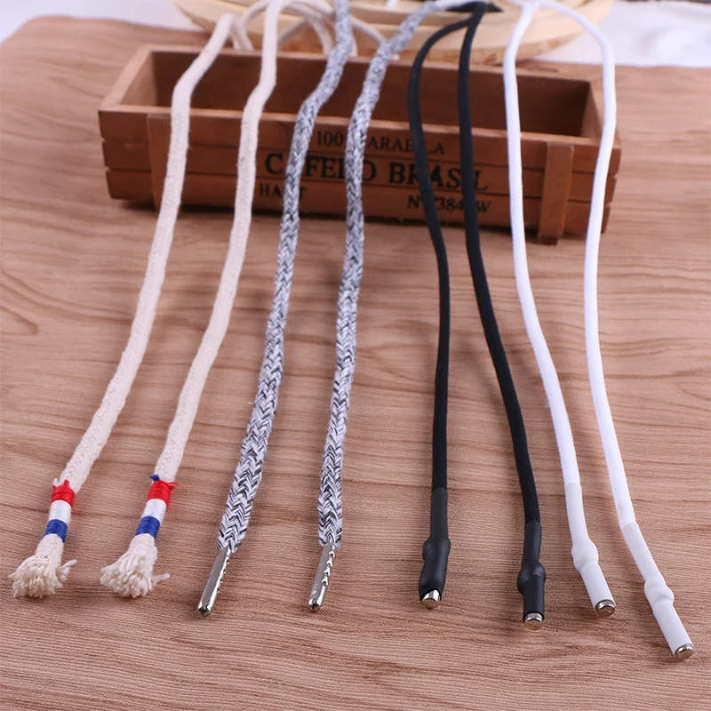 2019 Rushed Cotton Rope Line Decoration The Rope Belt Sports Pants Draw String Metal Head Of Black And White Decorative Cotton
2019 Rushed Cotton Rope Line Decoration The Rope Belt Sports Pants Draw String Metal Head Of Black And White Decorative Cotton