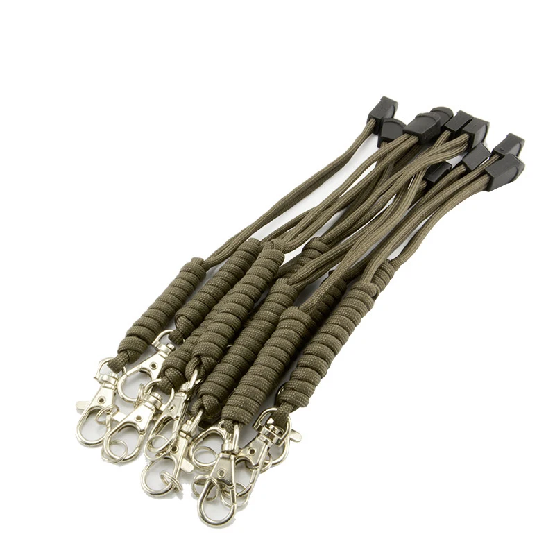 5pcs/pack Military Adjustable Safety Wrist Hunting Strap For Phone Keys Camera Sport Flashlight Rope Key Chain Anti-lost Rope
5pcs/pack Military Adjustable Safety Wrist Hunting Strap For Phone Keys Camera Sport Flashlight Rope Key Chain Anti-lost Rope