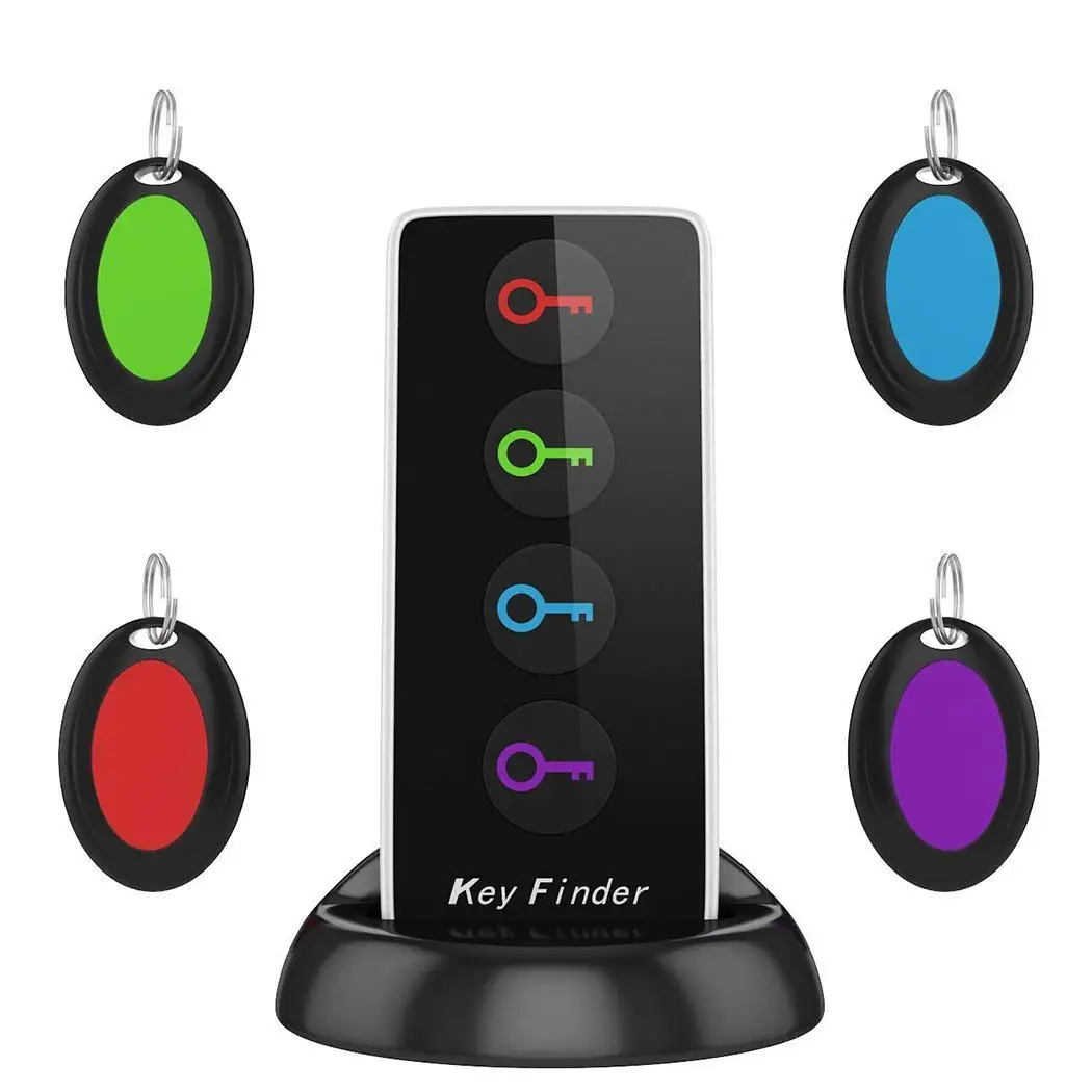 4 in 1 Wireless Radio Electronic Wireless CR2032(included) Key Finder 433.92MHz Key Locator Tracker ABS
4 in 1 Wireless Radio Electronic Wireless CR2032(included) Key Finder 433.92MHz Key Locator Tracker ABS