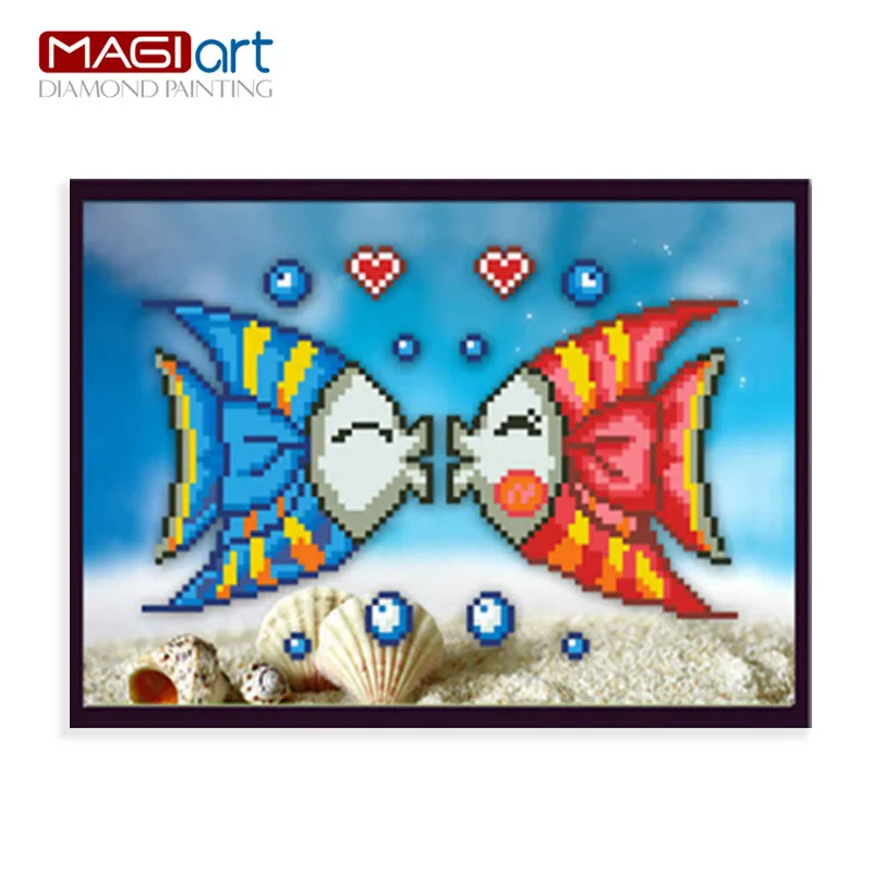 Diamond painting accessories,Diamond embroidery,5D DIY mosaic Diamant, picture of rhinestones,full round Kissing Fish ZMC013
Diamond painting accessories,Diamond embroidery,5D DIY mosaic Diamant, picture of rhinestones,full round Kissing Fish ZMC013