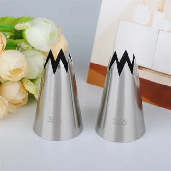 TTLIFE 1Pc Icing Piping Nozzles Premium 304 Stainless steel Cake Cream Decoration Tips Pastry Nozzles Kitchen Banking tools #356
TTLIFE 1Pc Icing Piping Nozzles Premium 304 Stainless steel Cake Cream Decoration Tips Pastry Nozzles Kitchen Banking tools #356