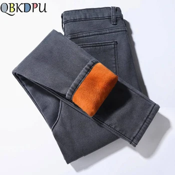 Vintage Winter Skinny Pencil Jeans Plus Velvet Thicker Women Jeans Warm High Waist Trousers Mom's Plus Size Stretch Denim Pants
Vintage Winter Skinny Pencil Jeans Plus Velvet Thicker Women Jeans Warm High Waist Trousers Mom's Plus Size Stretch Denim Pants