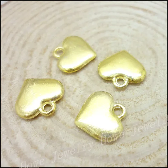150 pcs Charms Heart Pendant Gold plated Zinc Alloy Fit Bracelet Necklace DIY Metal Jewelry Findings
150 pcs Charms Heart Pendant Gold plated Zinc Alloy Fit Bracelet Necklace DIY Metal Jewelry Findings