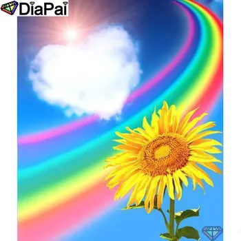 DIAPAI 5D DIY Diamond Painting 100% Full Square/Round Drill "Sunflower rainbow" Diamond Embroidery Cross Stitch 3D Decor A22738
DIAPAI 5D DIY Diamond Painting 100% Full Square/Round Drill "Sunflower rainbow" Diamond Embroidery Cross Stitch 3D Decor A22738