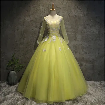 Soft pink debutante ball gown quinceanera dresses log sleeve flowers Beading sweet 16 dress vestidos de 15
Soft pink debutante ball gown quinceanera dresses log sleeve flowers Beading sweet 16 dress vestidos de 15