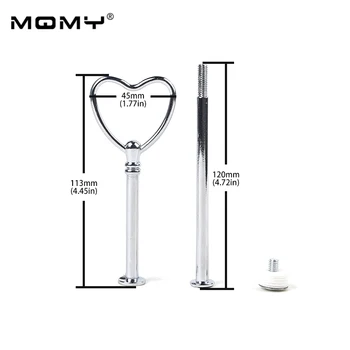Heart Shape Decorating Tool Cupcake Gold Silver Accessory Metal Wedding Cake Stand
Heart Shape Decorating Tool Cupcake Gold Silver Accessory Metal Wedding Cake Stand