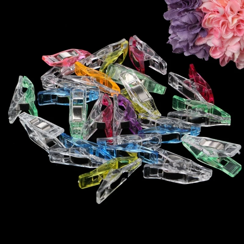 20Pcs Plastic Sewing Fixed Clips Binder Patchwork Craft Quilting Sewing Tool DIY
20Pcs Plastic Sewing Fixed Clips Binder Patchwork Craft Quilting Sewing Tool DIY