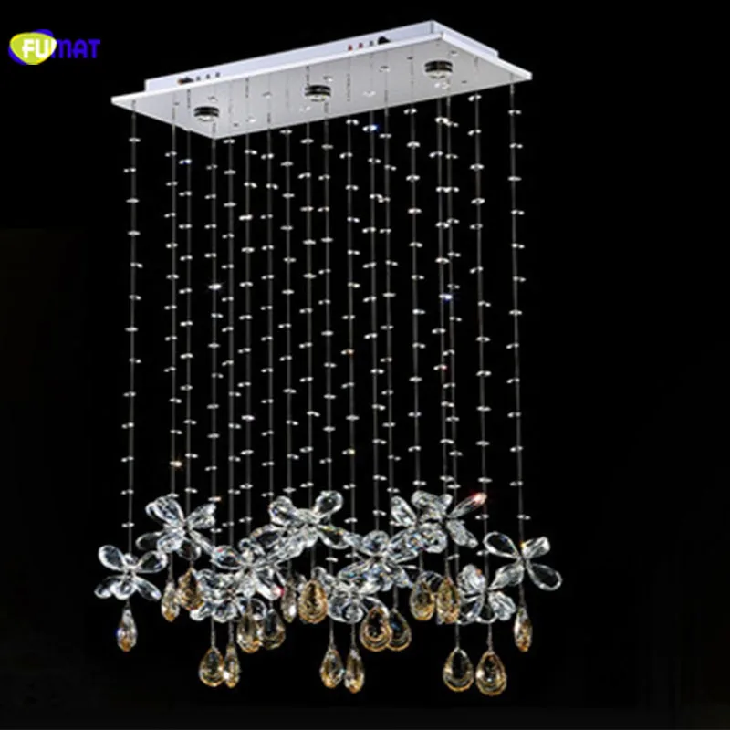 FUMAT Modern K9 Crystal Celing Lamp LED Rectangular Butterfly Lamps Remote Control Luxury Luminaire Lighting For Kitchen Living
FUMAT Modern K9 Crystal Celing Lamp LED Rectangular Butterfly Lamps Remote Control Luxury Luminaire Lighting For Kitchen Living