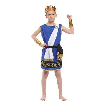 Boys Greek mythology Olympus God Zeus Cosplay Kids Children Halloween King Costumes Carnival Purim parade Masquerade Party dress
Boys Greek mythology Olympus God Zeus Cosplay Kids Children Halloween King Costumes Carnival Purim parade Masquerade Party dress