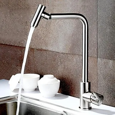 

Contemporary Rotatable Brushed Finish Pull Out Kitchen Sink Faucet Mixer Tap ,Torneira Para Pia Cozinha Grifo Cocina