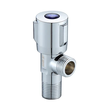 High Quality 1/2" male Brass Chrome Bathroom&Kitchen Angle Stop Valve Filling valves /Hot and cold THREE WAY VALVE 
High Quality 1/2" male Brass Chrome Bathroom&Kitchen Angle Stop Valve Filling valves /Hot and cold THREE WAY VALVE