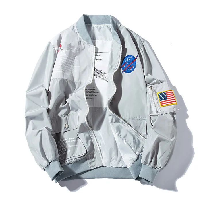 Plus Size Air Force Pilot Ma1 Bomber Flight Jacket Men Hip Hop Padded Letterman Spring Waterproof Nylon Puffer Women Coat,993
Plus Size Air Force Pilot Ma1 Bomber Flight Jacket Men Hip Hop Padded Letterman Spring Waterproof Nylon Puffer Women Coat,993