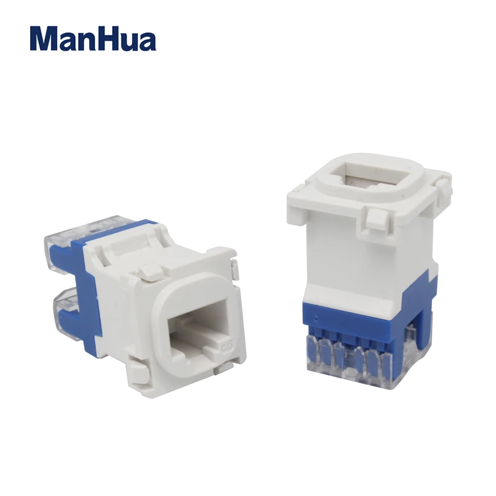 ManHua CAT6 RJ45 Connector Ethernet Keystone For Australia Jack Computer Information Socket
ManHua CAT6 RJ45 Connector Ethernet Keystone For Australia Jack Computer Information Socket