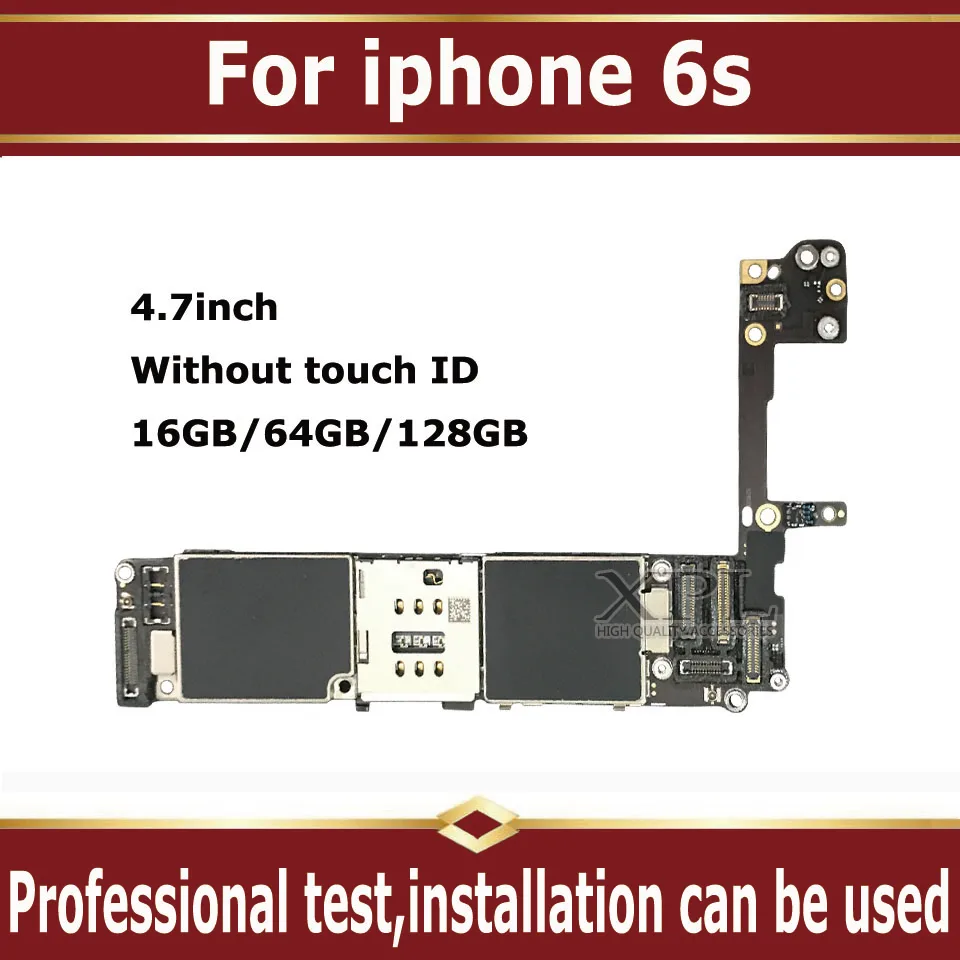 Clean iCloud 100% full unlocked mainboard without touch ID for iphone 6S 6 S 16GB 64G 128GB original motherboard with IOS system
Clean iCloud 100% full unlocked mainboard without touch ID for iphone 6S 6 S 16GB 64G 128GB original motherboard with IOS system