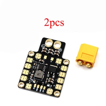 2PCS XT60 PDB Dual BEC 5V/3A 12V/0.6A Power Distribution Board PDB-XT60 Plug Connector Plate for Frame Quadcopter FPV Drone
2PCS XT60 PDB Dual BEC 5V/3A 12V/0.6A Power Distribution Board PDB-XT60 Plug Connector Plate for Frame Quadcopter FPV Drone